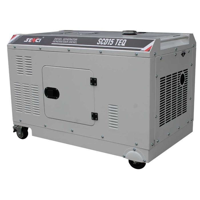 Generator de curent insonorizat SENCI SCD15 TEQ, 230/400V 12kW Diesel