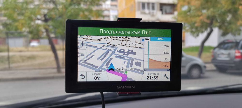 Навигация за камион Garmin 5,2 инча с Европейска пътна карта 2025 г.