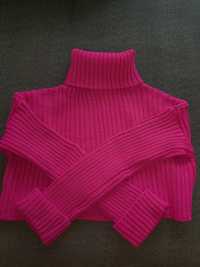 Розово пуловерче с яка