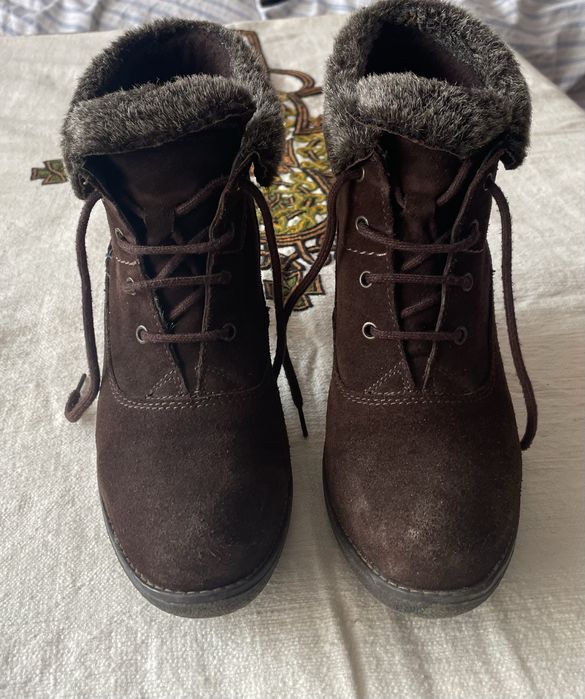 зимни боти от набук