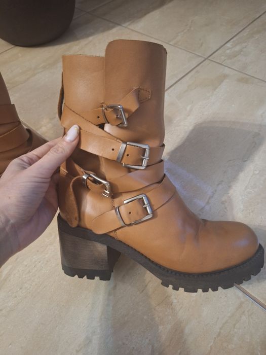 Ghete damă piele naturala