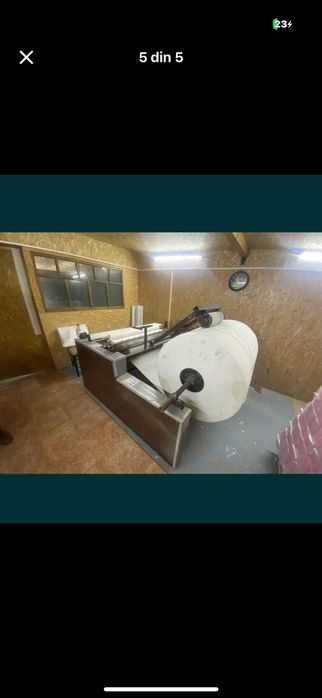 Vând utilaje hârtie igienică