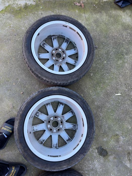Vând anvelope audi 225/45/r17 prindere 5×112 mai multe detalii in priv