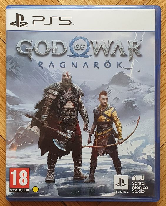 God of War Ragnarok PS5 Playstation 5 Плейстейшън GoW диск с игра