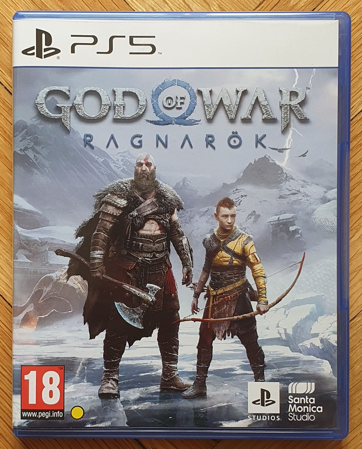 Перфектен диск с God of War Ragnarok PS5 Playstation 5 Плейстейшън