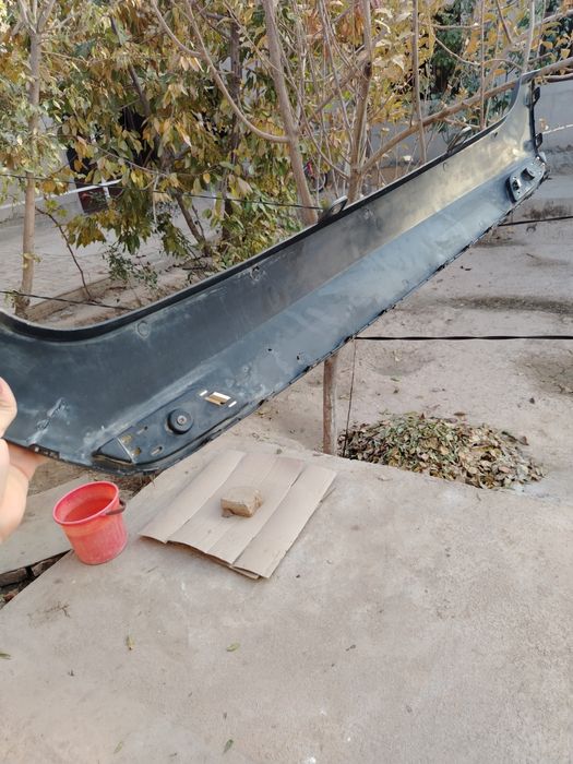 Юбка заднего бампера для Spark.