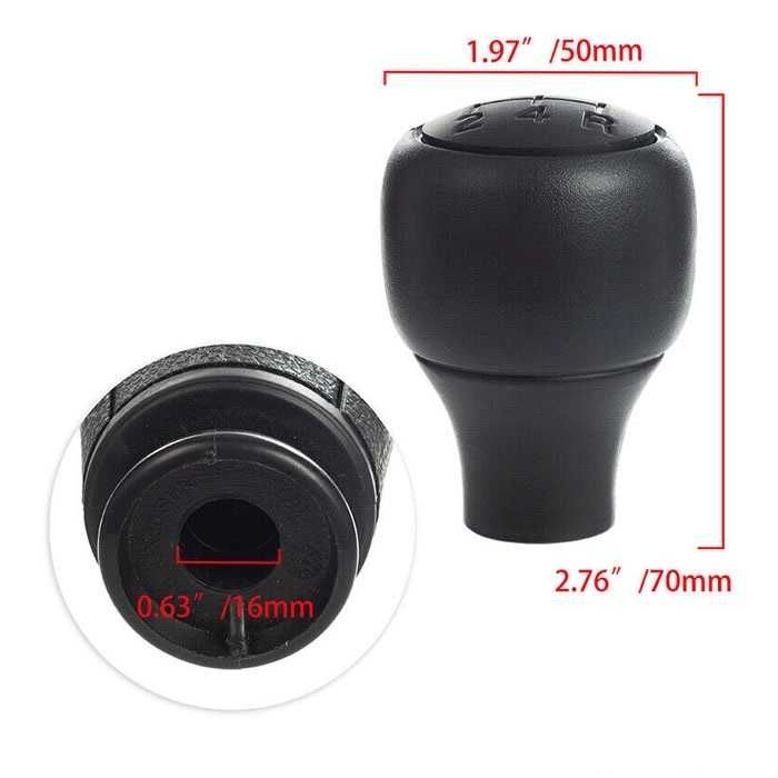 Топка за скоростен лост Ford Ranger - 5 скорости - Черна