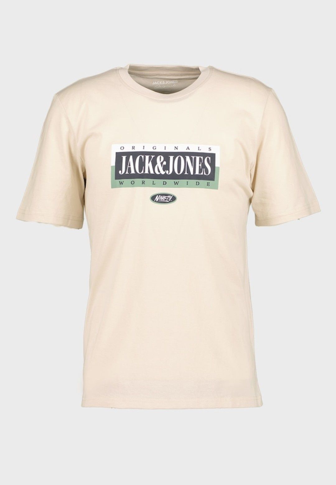Jack & Jones - Set de tricouri cu imprimeu logo Cobin - 3 piese