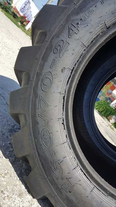 Anvelope industriale 16.0/70-24 OZKA 16 pliuri rezistente cu garantie