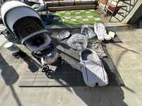 Детска количка, Stokke xPlory, сив цвят, Black melange,