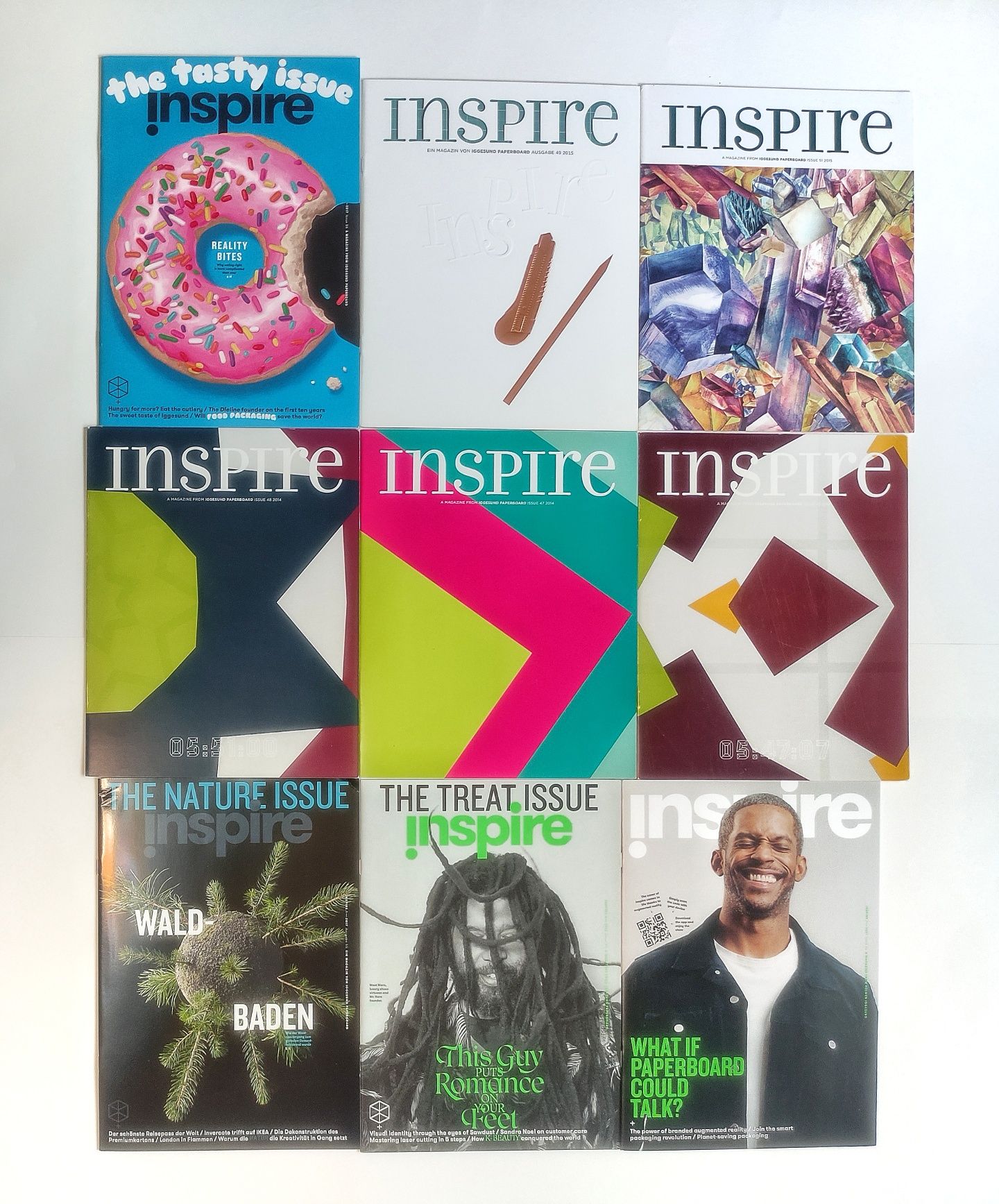 Коллекция Дизайнера. InSpire. Журналы с Уникальным Дизайном. Швеция