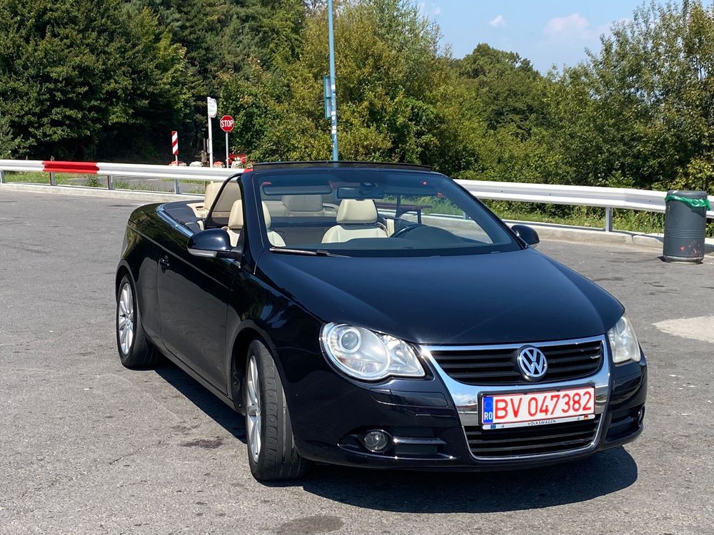 Volksvagen Eos/2008/Disel/140 cai/Decapotabil/Trapa/Navi/Piele/Jenti