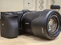 Sony Alpha a6400 в гаранция с 4 обектива, аксесоари