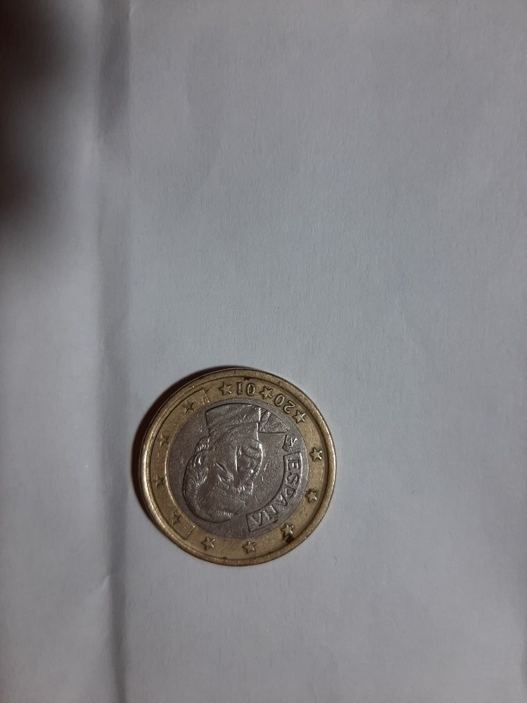 Vand moneda de 1 euro catre colectionari.