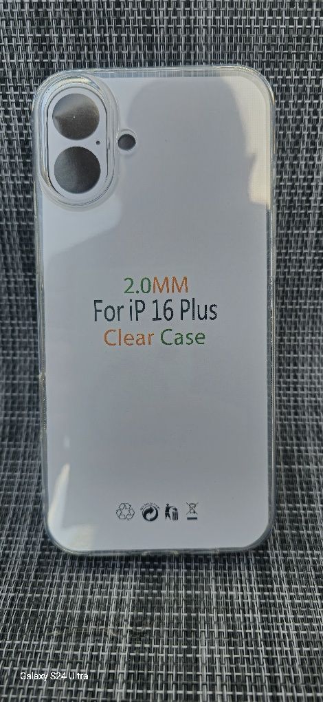Стъклен протектор и прозрачни калъфи за Iphone 16,16plus,16pro16promax