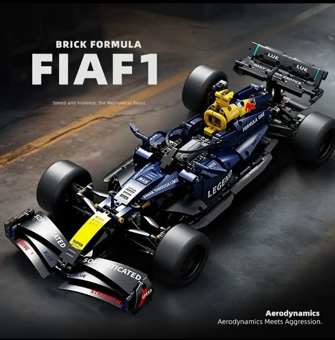 Конструктор лего Формула 1, гоночная машина Red Bull