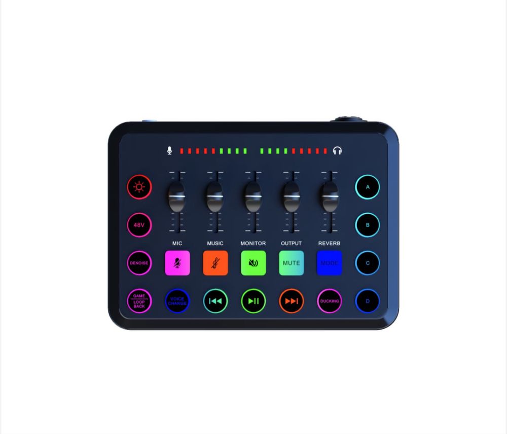 Soundcard audio Studio live profesionala, cu 5 canale
