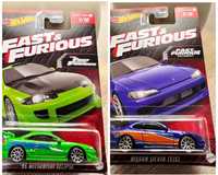 Hot Wheels Fast and Furious Mitsubishi Eclipse / Nissan Silvia