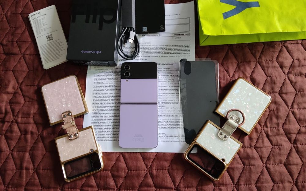 Samsung Galaxy Z Flip4 5G, 256 GB, Bora Purple