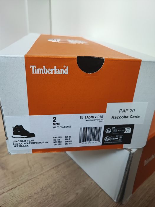 Обувки зимни Timberland номер 34
