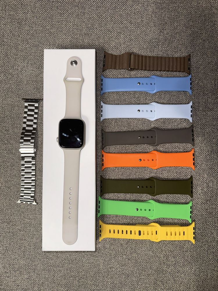 Apple watch 7 Starlight