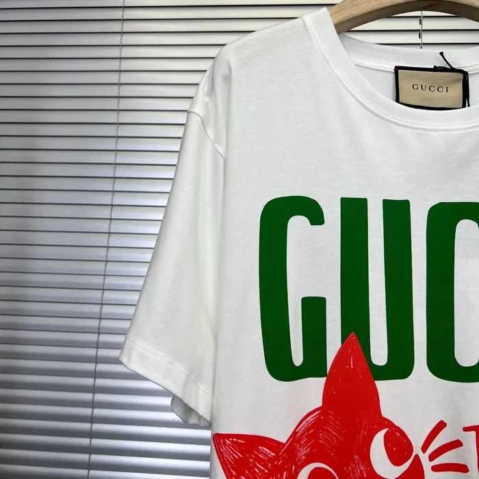 тениска Gucci | дамска тениска | Гучи | фланелка с къс ръкав | М Л ХЛ