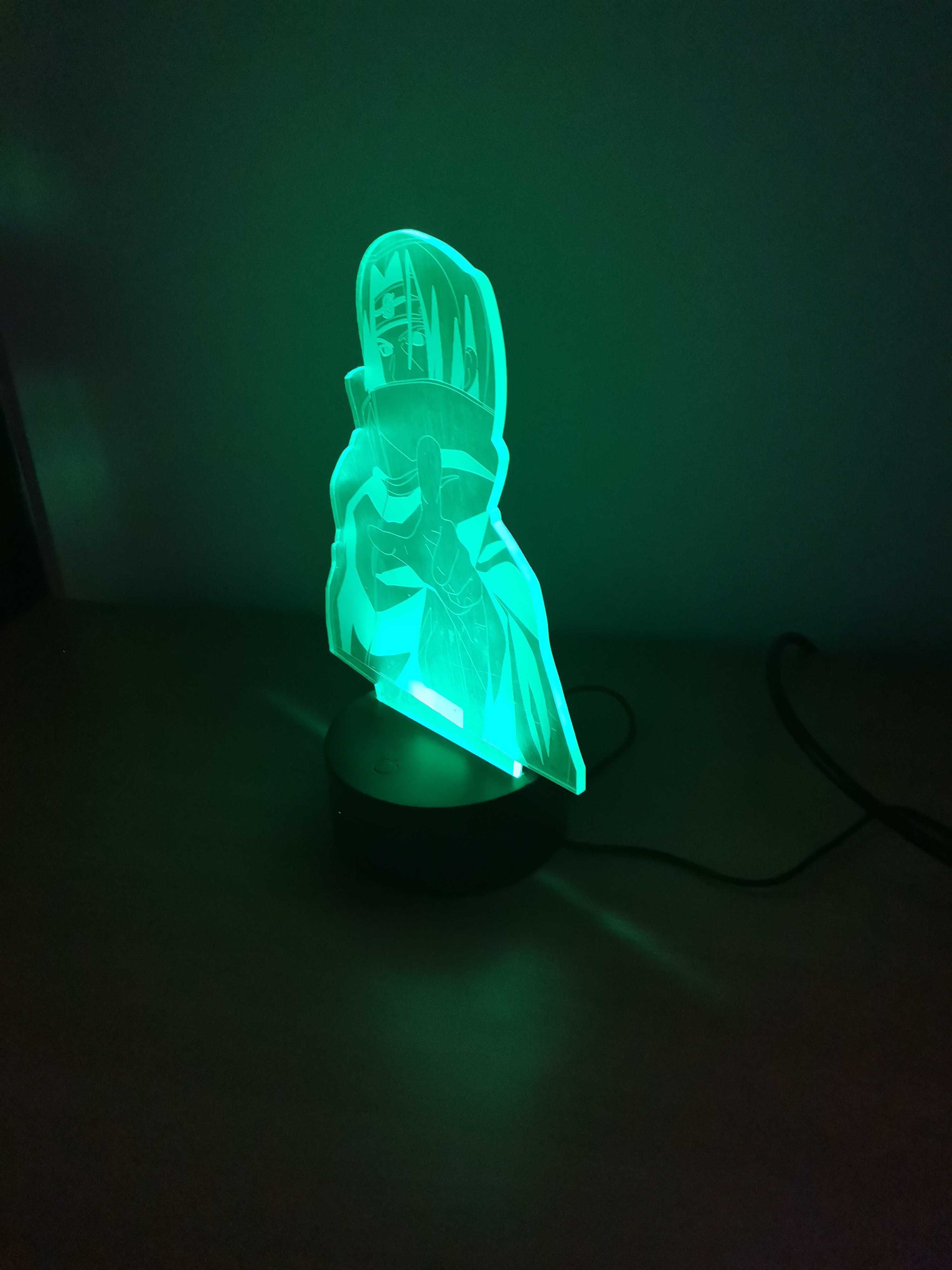 Lampă 3D LED Itachi Uchiha: Anime în Propria Ta Casă?