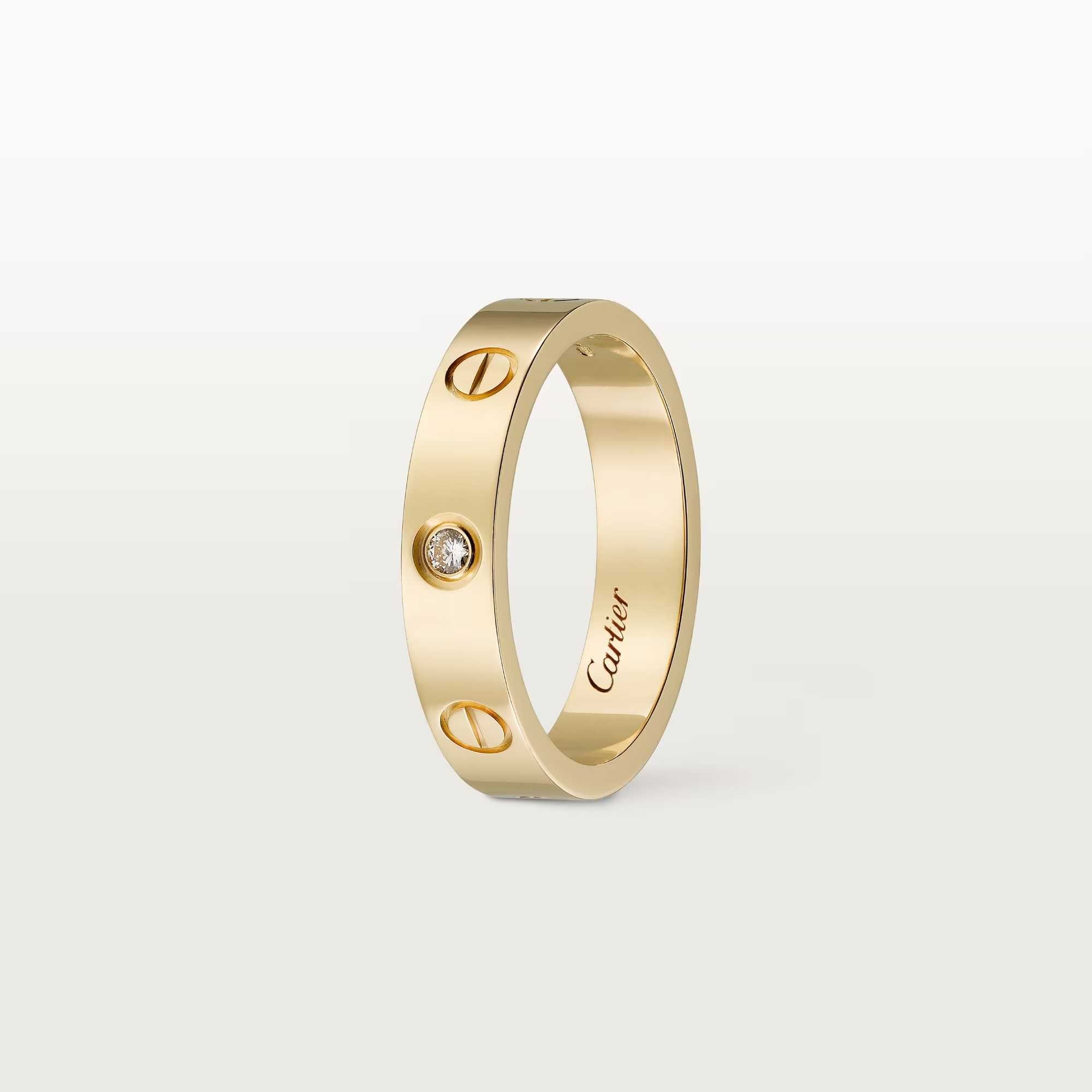 CARTIER Love Gold 1 Diamond Small Model Пръстен