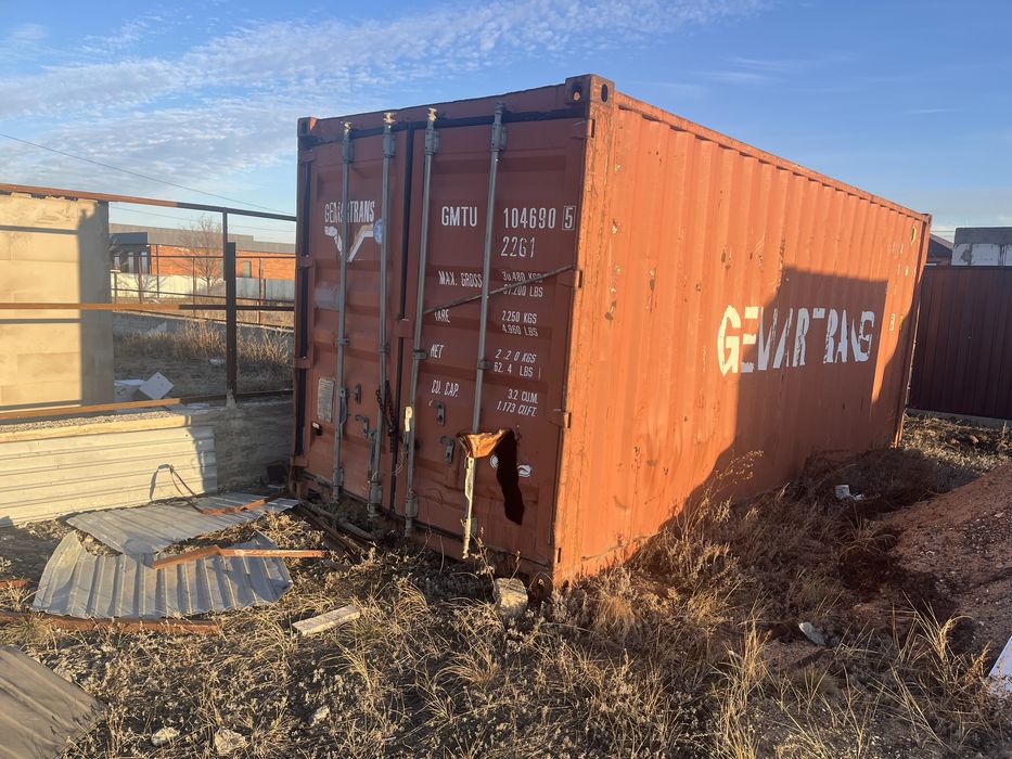 ЖД Контейнер 20, район мал базар