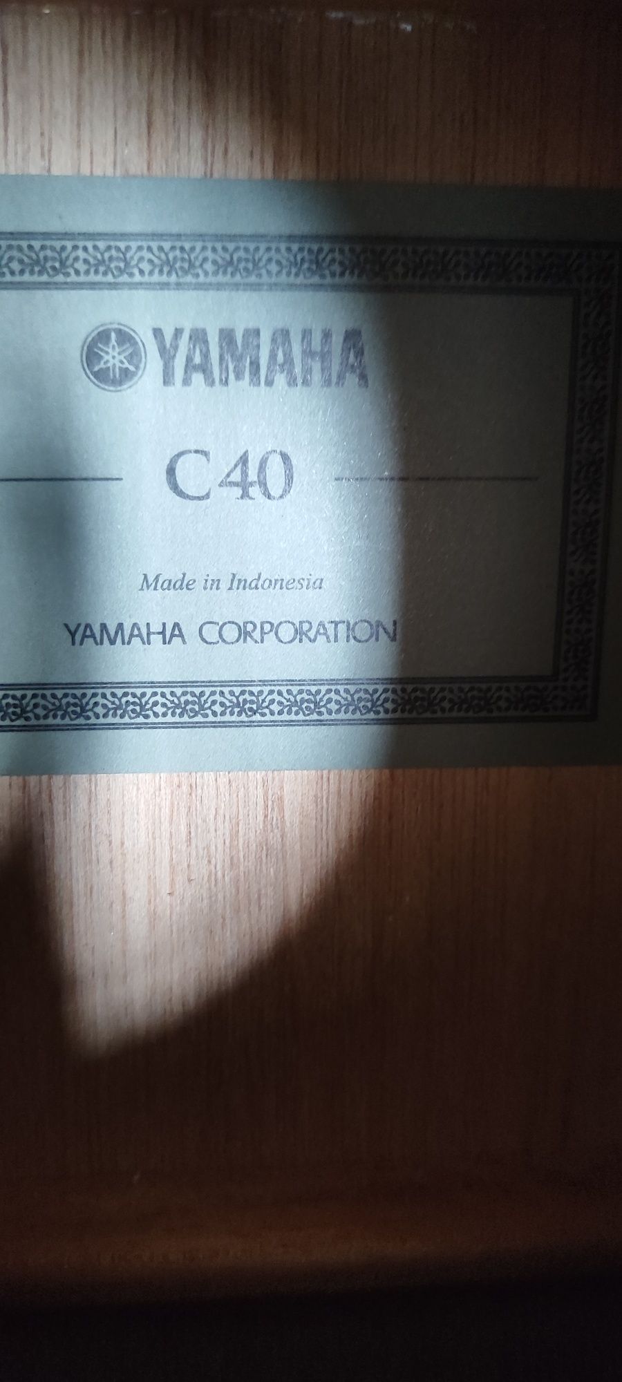 Гитара классическая Yamaha c 40
