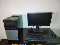 PC Dell+ Monitor Dell+kit tastatura wireless Basic