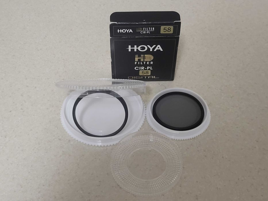 Filtre foto filet UV + CIR-PL 67 mm, 58 mm, 52 mm