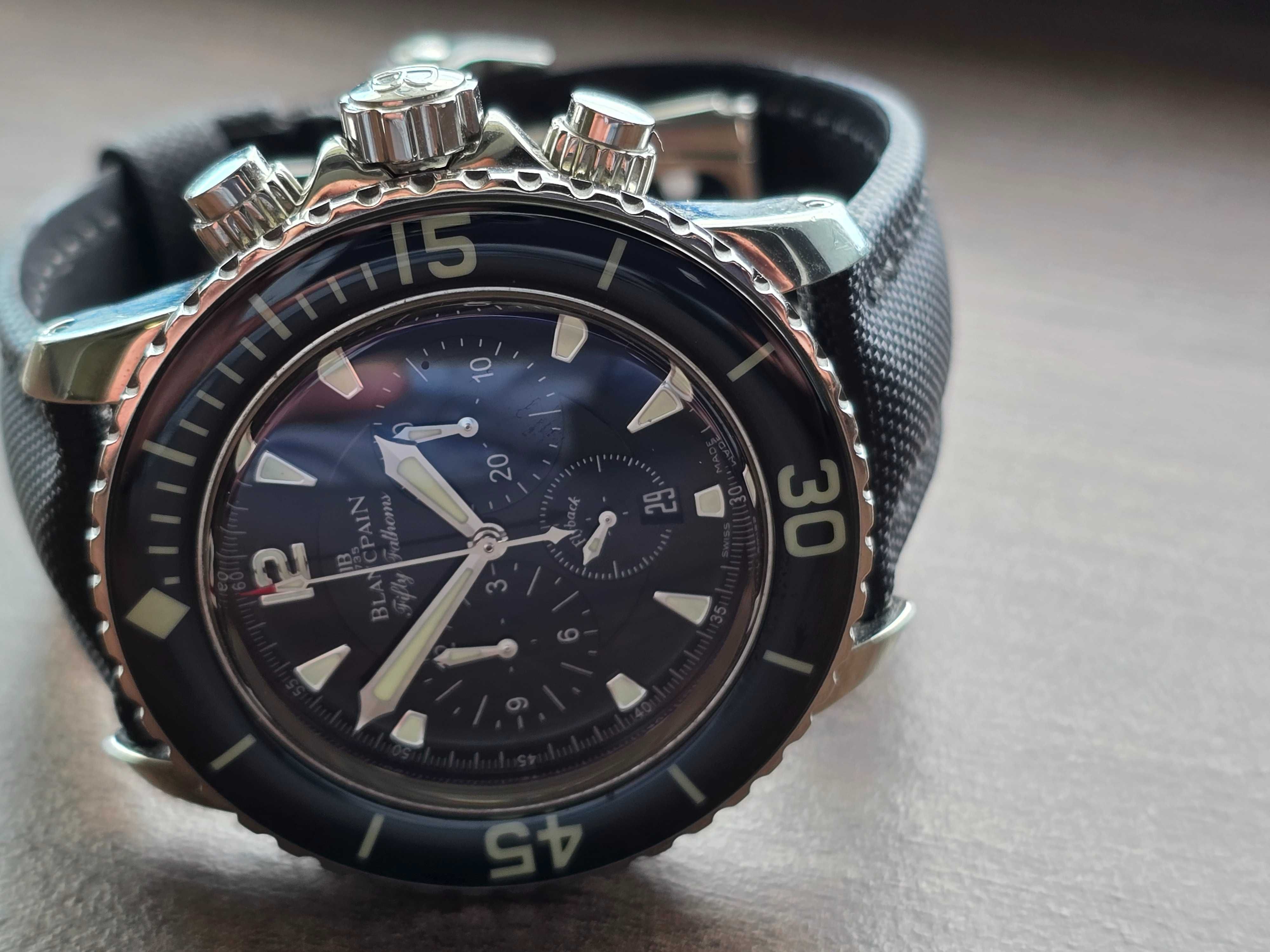 Blancpain fifty fathoms flyback chronograph