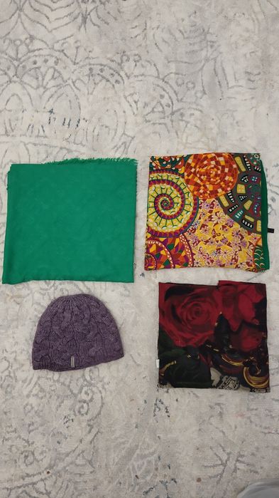 Палантин тёплые б/у