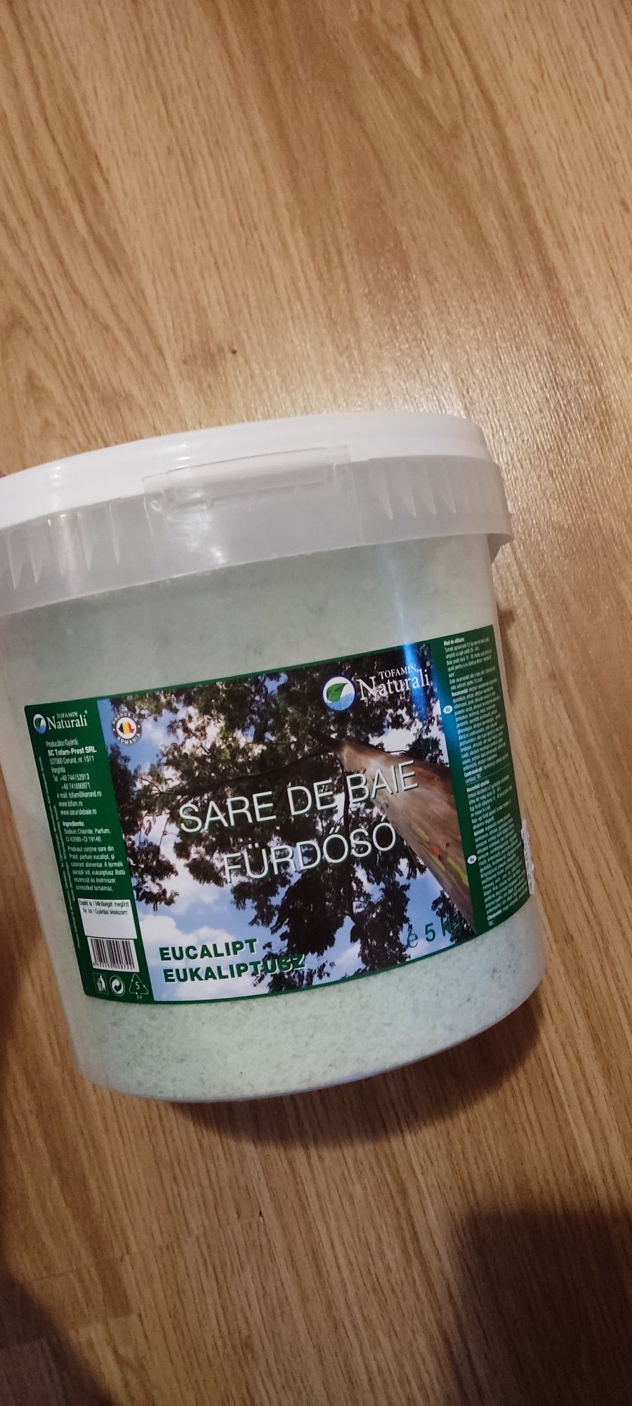 Sare de baie Furdoso Eucalipt 5 kg