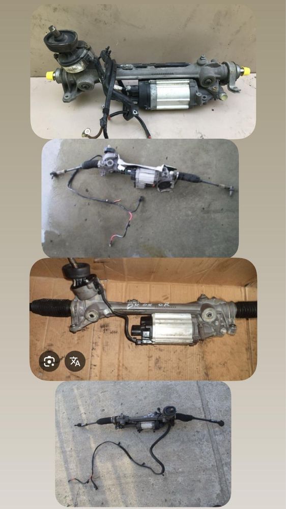 Casete electrice directie  volkswagen audi