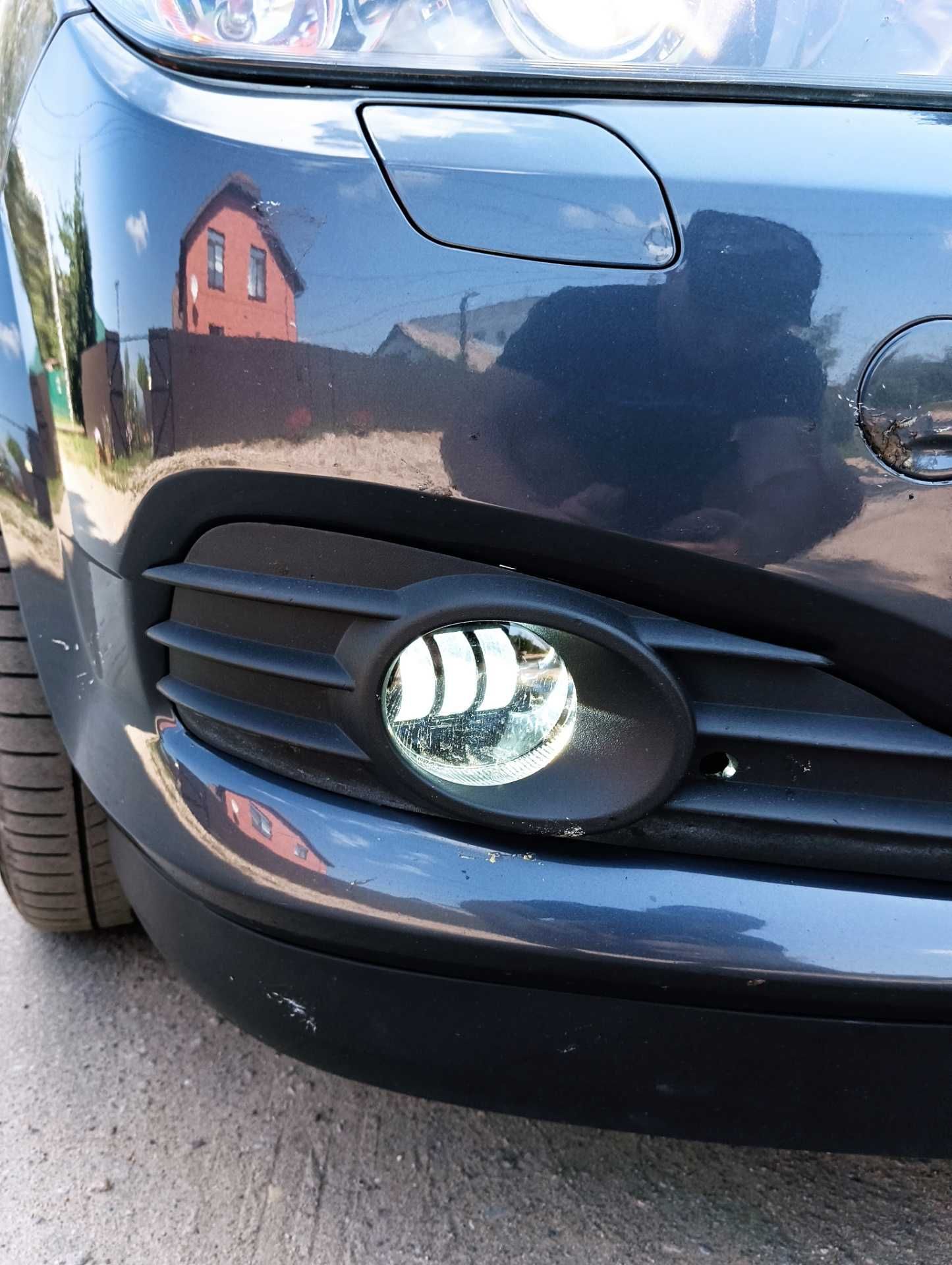 Противотуманные фары LED туманки Opel Astra H дорест Kaspi Red