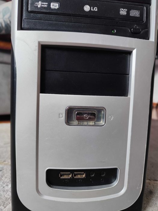 Carcasa pc cu DvD RW LG+cooler