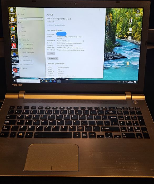 Vand Toshiba Sattelite P50-c-18D