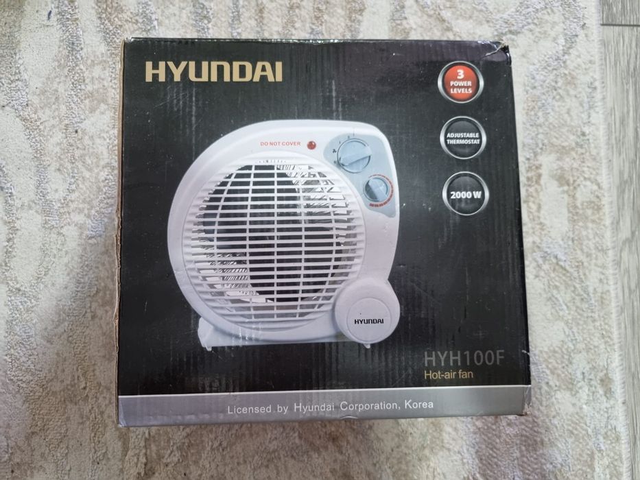 Aeroterma ventilator cald-rece Hyundai 2000w ca Noua