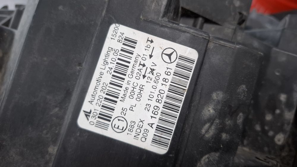 Vand far dr  Mercedes B calss