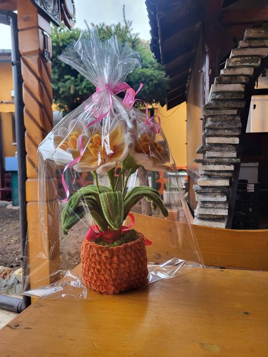 Ръчно изработено цвете