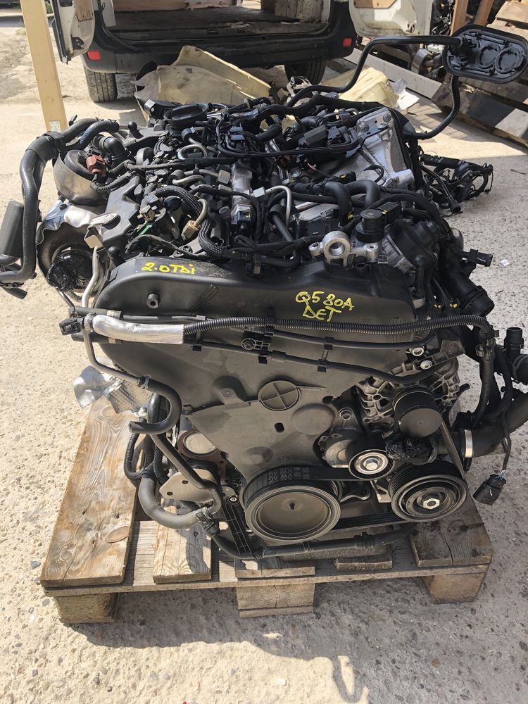 Motor complet Audi Q5 FY, 40 TDI, 2.0 TDI, 190 cp, DETA, cutie TCE