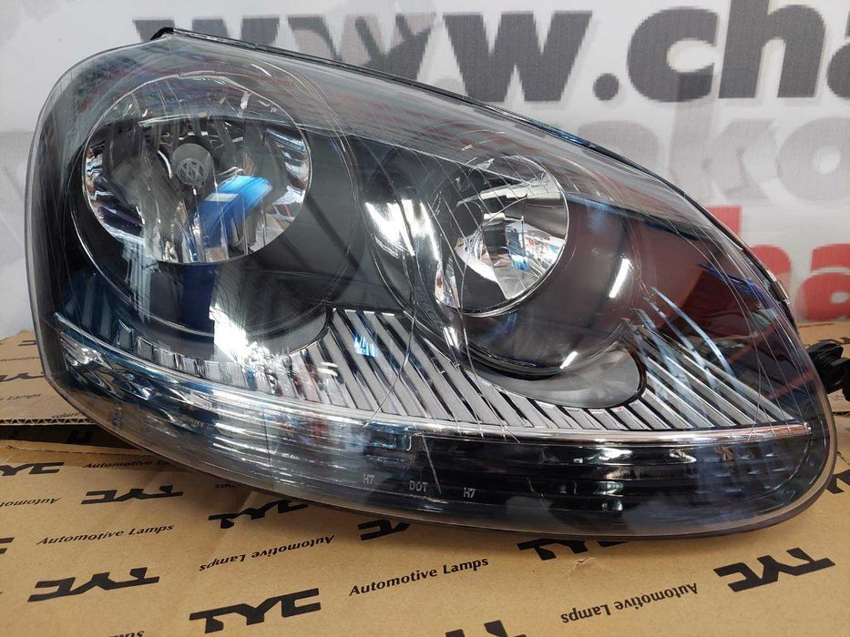 Фарове за VW GOLF 5 - черни