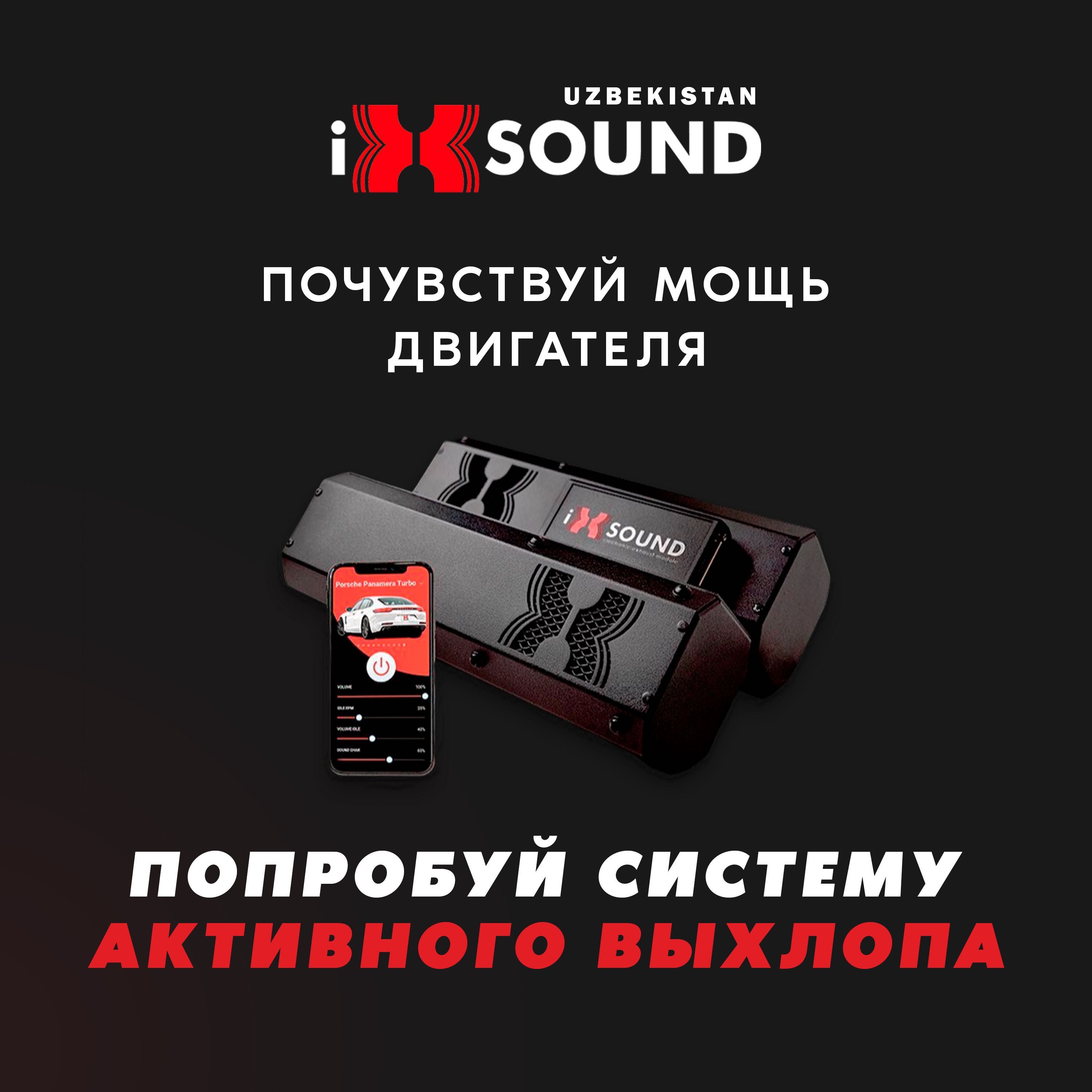 Активный выхлоп iXSound KING (2 излучателя)