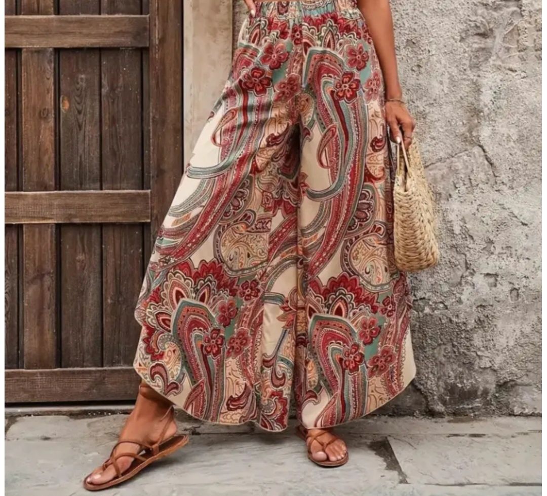 Fusta-pantalon noua