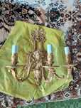 Aplică bronz masiv dore(aurit).