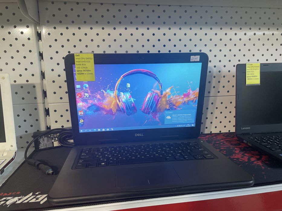 ноутбук Dell SSD 128Gb! ОЗУ 8Gb