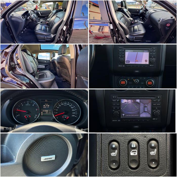 NISSAN QASHQAI 2013 TEKNA‼️Bi-Xenon Navi Piele Camere Keyless Bose‼️