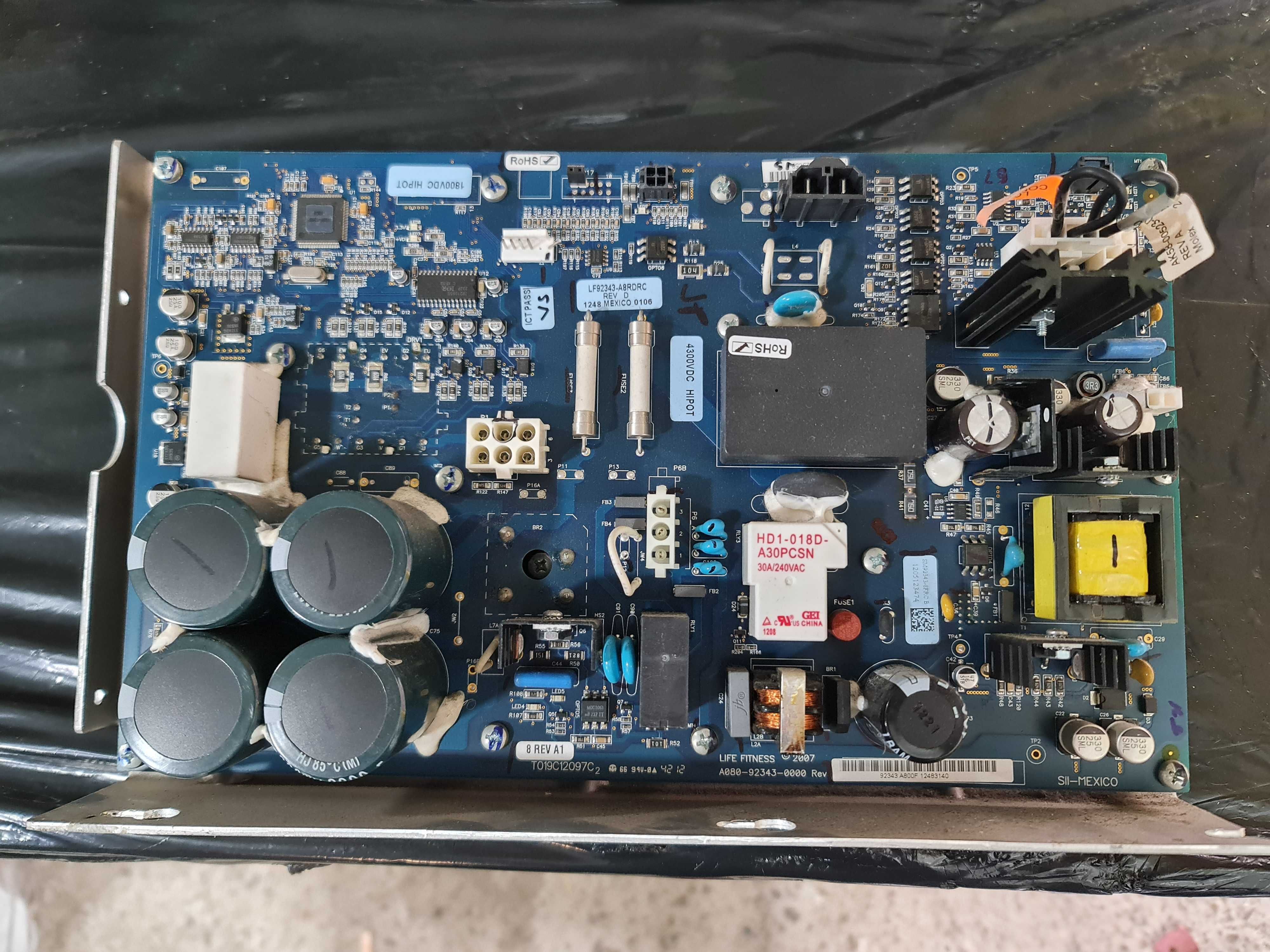 motor controller life fitness 95t integrity engage